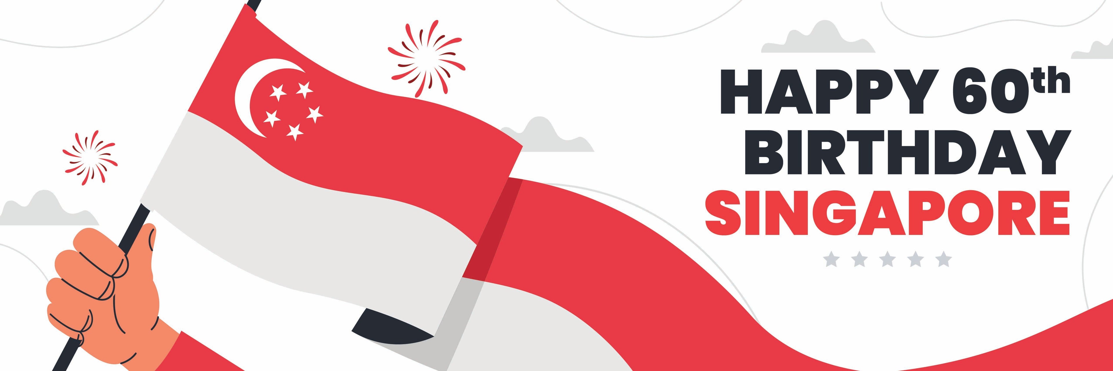 Singapore National Day Celebration Banners - Pullupstand.com Pte Ltd