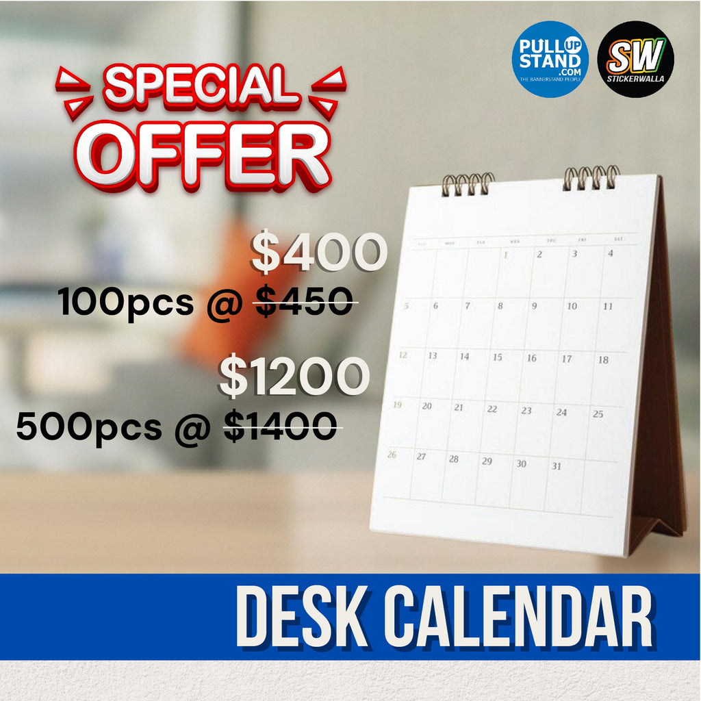 CUSTOM DESK CALENDARS - Pullupstand.com Pte Ltd