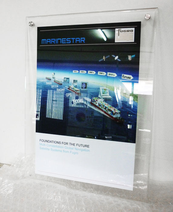 CUSTOM ACRYLIC FRAMES FOR ART & DOCS - Pullupstand.com Pte Ltd