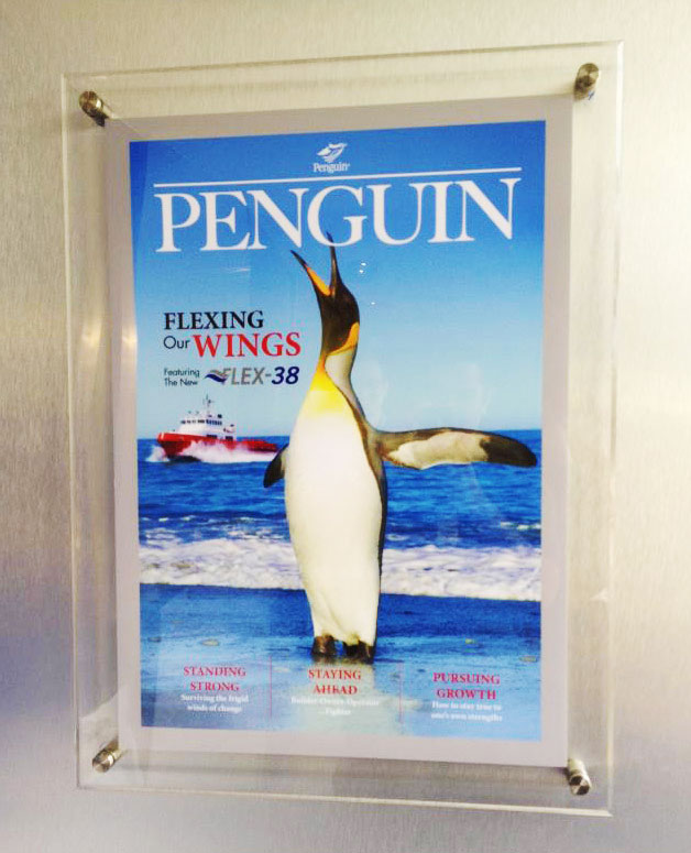 CUSTOM ACRYLIC FRAMES FOR ART & DOCS - Pullupstand.com Pte Ltd