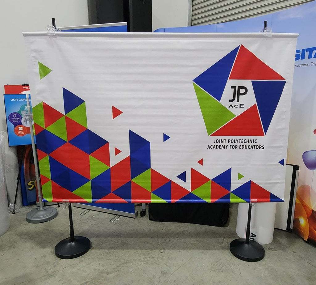 HEAVY DUTY CLIP BANNER STAND - Pullupstand.com Pte Ltd