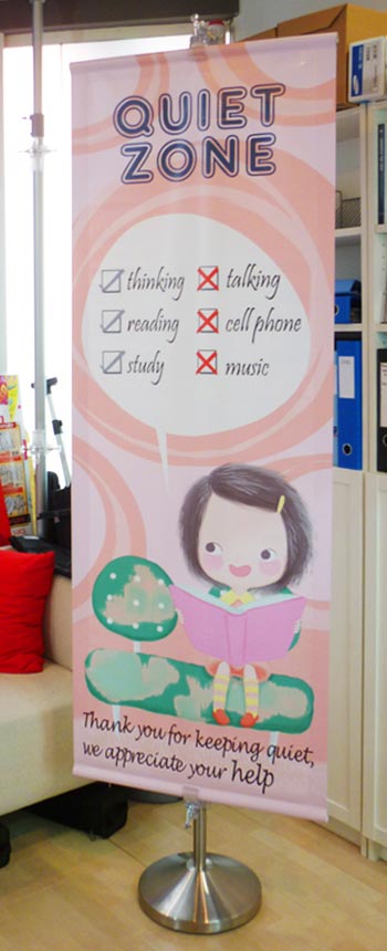 HEAVY DUTY CLIP BANNER STAND - Pullupstand.com Pte Ltd