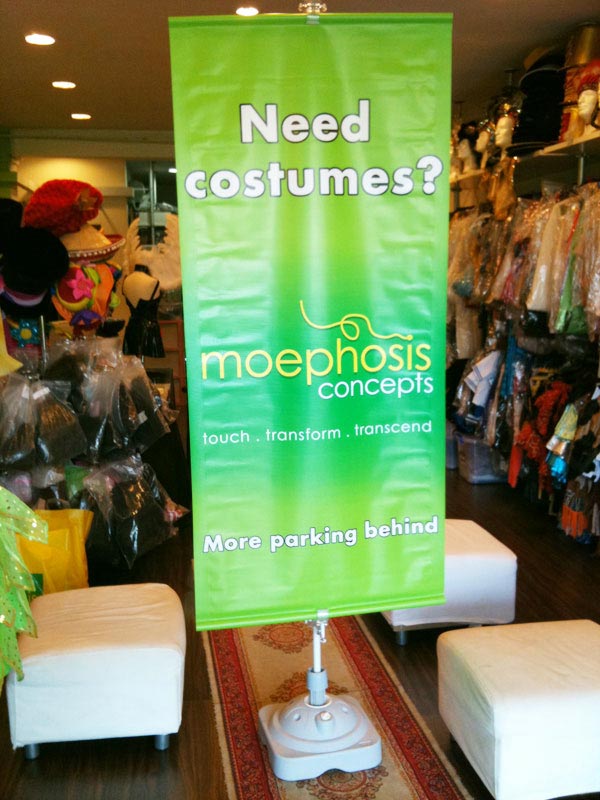 WATER BASE CLIP BANNER STAND - Pullupstand.com Pte Ltd