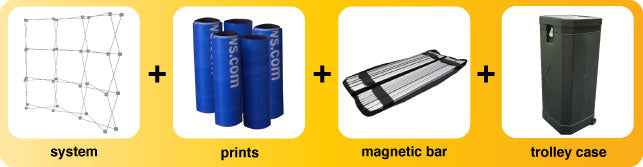 BASIC POP-UP DISPLAY BUNDLE - Pullupstand.com Pte Ltd