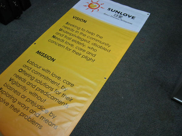 OUTDOOR PVC BANNERS - Pullupstand.com Pte Ltd